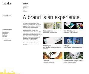 screenshot of Landor