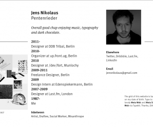 screenshot of Hello, this is Jens