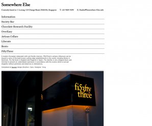 screenshot of Somewhere Else