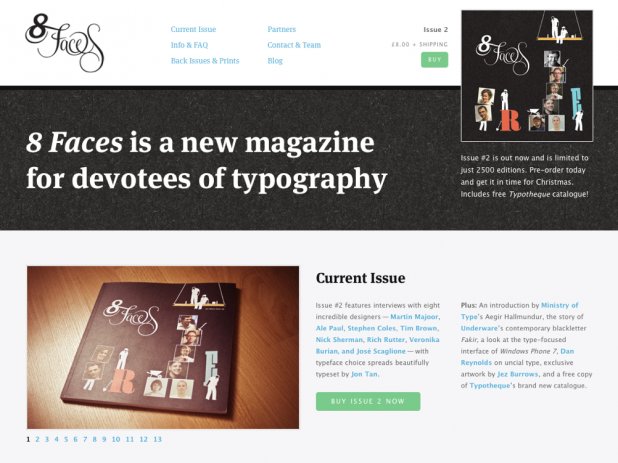 Screenshot of the site