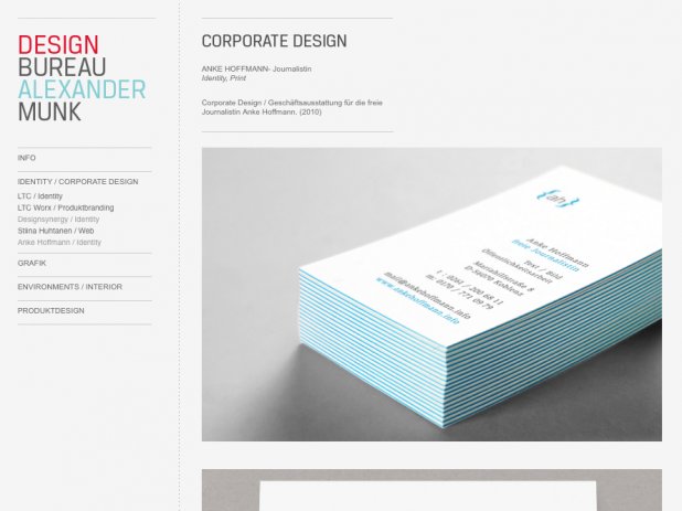 Screenshot of the site