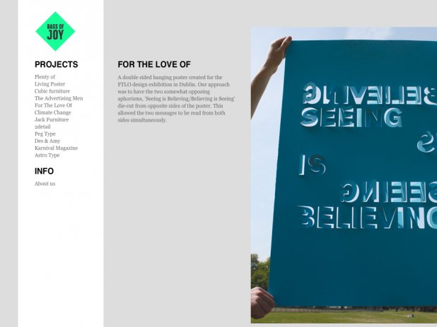 Screenshot of the site