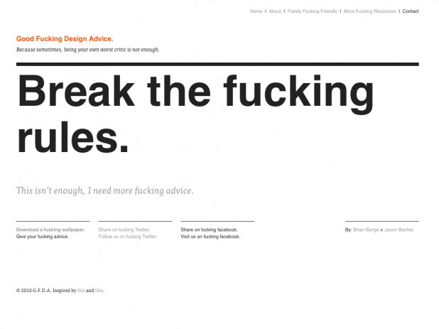 Screenshot of the site