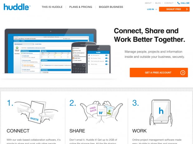 Screenshot of the site