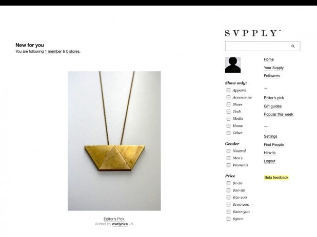 Screenshot of the site