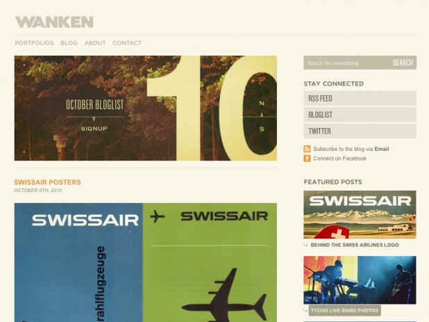 Screenshot of the site