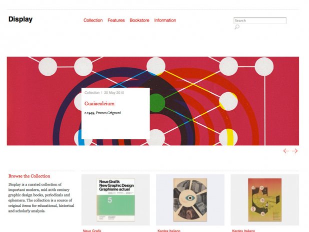 Screenshot of the site
