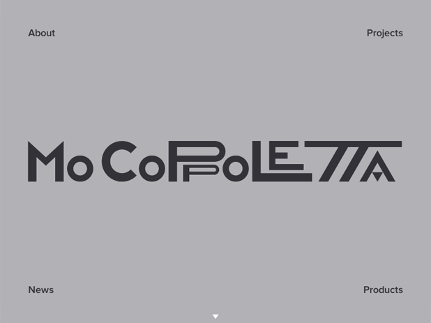 Screenshot of the site