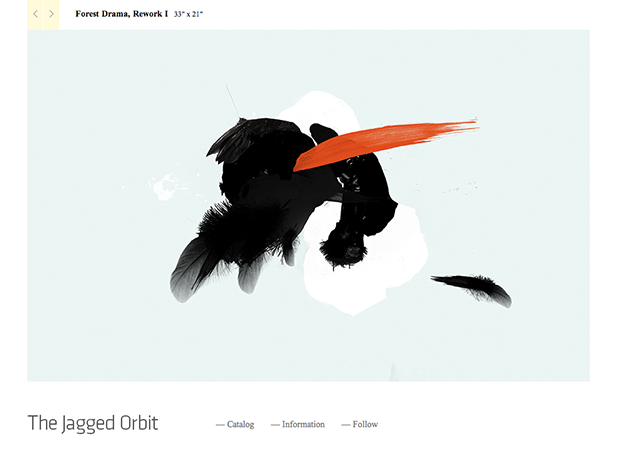 Screenshot of the site