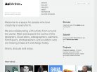 Screenshot of the site
