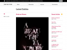 Screenshot of the site