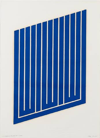Donald Judd Woodblock Print-1