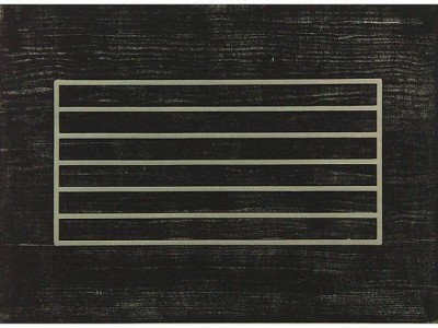 Donald Judd Woodblock Print-9